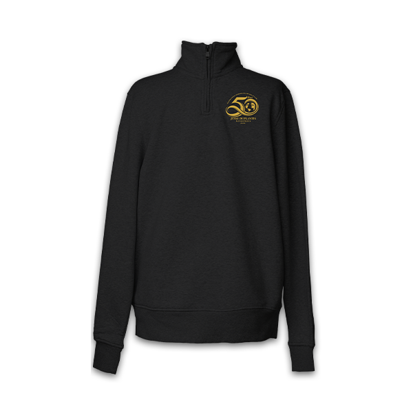JDM 50th Anniversary Zipper Pullover (Black)