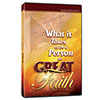 What It Takes To Be A Person Of Great Faith